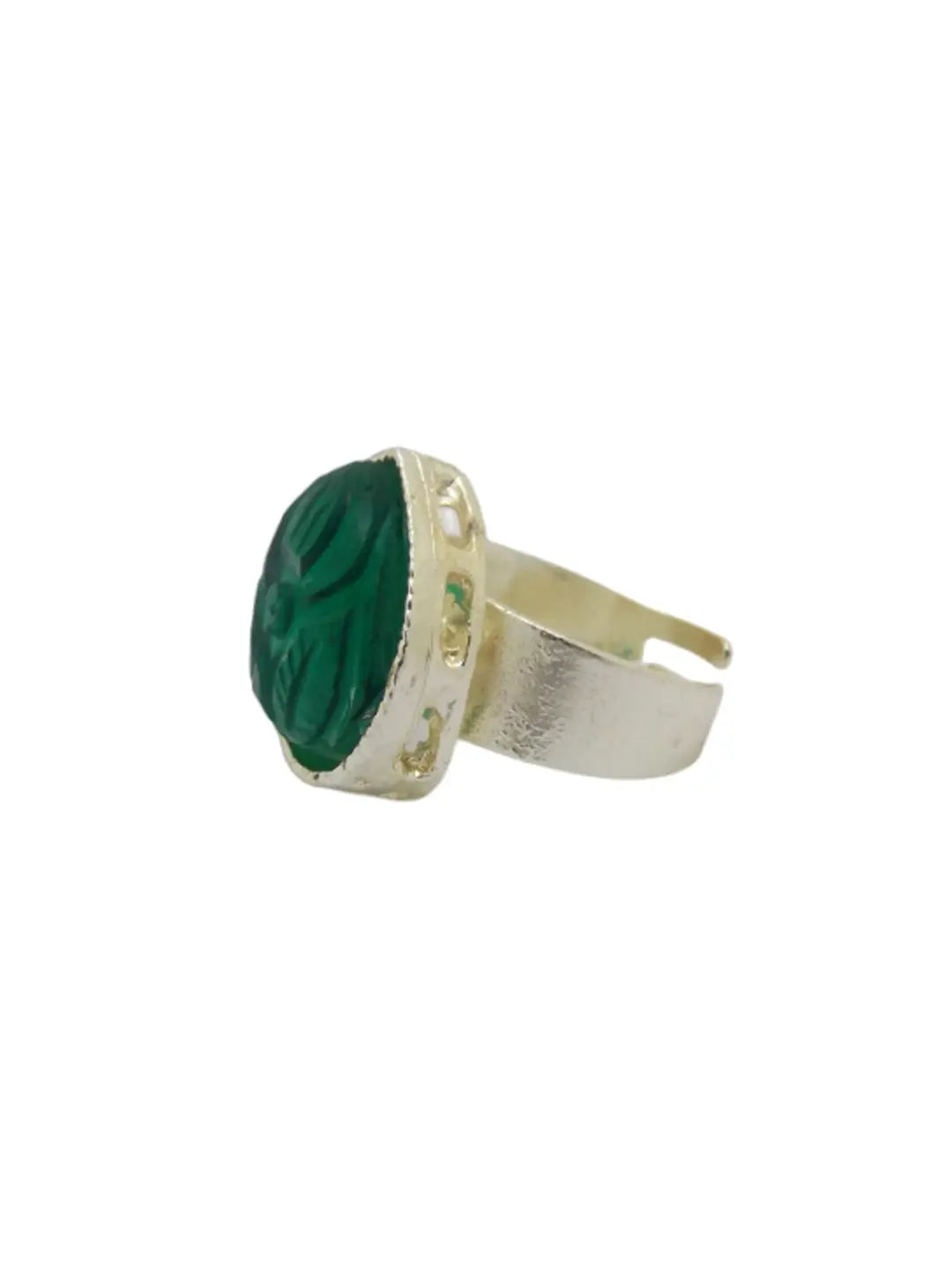 Green Stone Jewellery Set